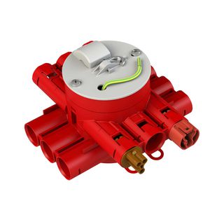 Stekerbare centraaldoos CW75-E0-brandwerend