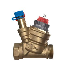 Drukgecompenseerde regelafsluiter TA-Nano Plus DN15 HF Bi/Bu