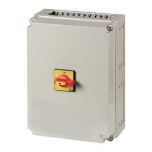 Hoofdschakelaar 6-polig +1MC+1VC 160A Nood-Uit 90° 201448