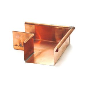 Koperen HWA buitenhoekstuk B333