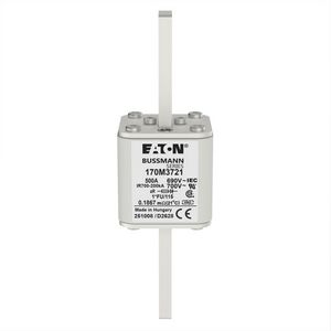 Zekering h. snelheid 500A AC 690V 200kA compact 1 45x VVE=2