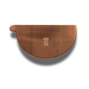 Koperen HWA kopschot zonder kraal rechts tbv mastgoot M400