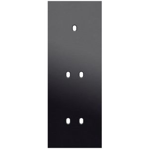 Afdekplaat 3-voud vertic. 71mm centerafst 224-57953