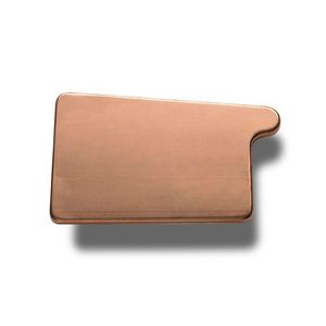 Koperen kopschot B500 links zonder kraal