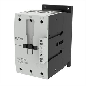 Magn.schakelaar DILMC115(RDC24) (24-27VDC) 55kW 0m 0v steek