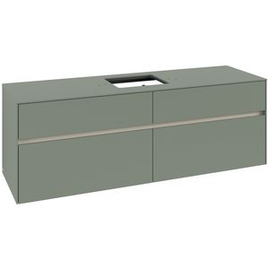 Wastafelonderkast Collaro 1600x548x500mm Soft Green C13400AF