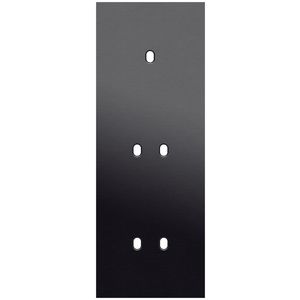 Afdekplaat 3-voud vertic. 71mm centerafst 224-57953