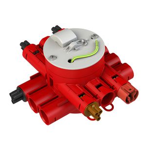 Stekerbare centraaldoos CW75-E3-brandwerend