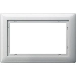 Afdekraam 1,5-voudig Gira Standard 55 zuiver wit