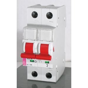 Hoofdschakelaar SV2100 100A 2 mod. 2-polig SV