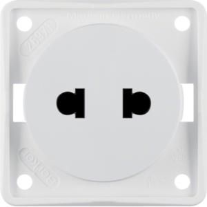 Wandcontactdoos EURO-AMERICAN STANDARD berker Integro polwit