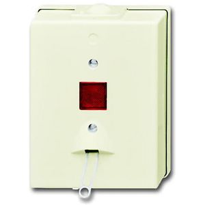 Opbouw trekschakelaar 2-polig 16AX 250V AC Creme (2616/2 J-101)