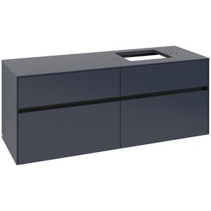 Wastafelonderkast Collaro 1400x548x500mm Marine Blue C133B0VQ
