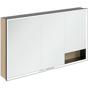 Opbouw Spiegelkast My View+ 1300x750x168mm Nordic Oak