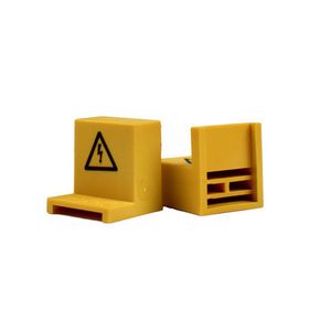 Kamrail afdekking DPN IK-D geel