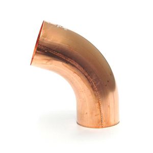 Koperen HWA bocht 60mm 72°