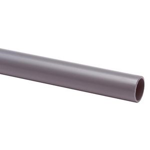 Lengte a 4m. elektrobuis PVC grijs 3/4" VVE=25