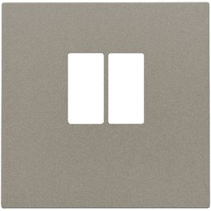 Afwerkingsset enkelvoudige luidsprekeraansl. bronze