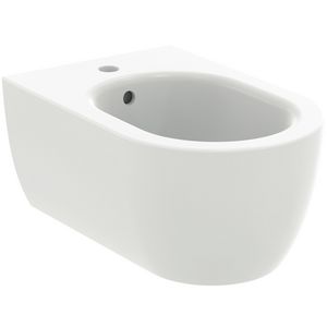 blend curve wandbidet m kraangat m overloop silk white T3750