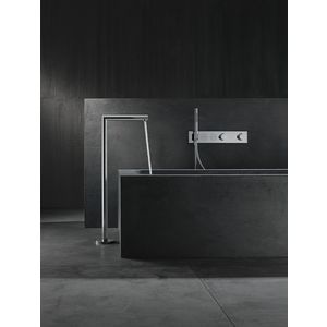 AXOR Uno vloergemonteerde baduitloop chroom