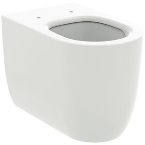 Staand closet aquablade diepspoel back to wall silk white T3