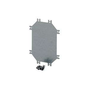 Montageplaat 1.5 mm dik gegalvaniseerd voor kast Ci23
