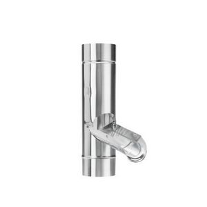 Zinken HWA regentonklep ø60mm (zonder bladvanger)