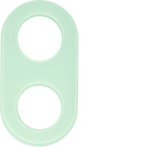 Afdekraam 2-v Serie Glas polarwit