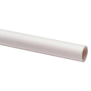 Lengte a 4m. elektrobuis PVC wit 3/4"