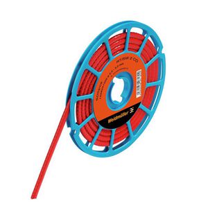 Kabelcoderingsyst. rood O.D.2.5-5mm PVC sof VVE=500