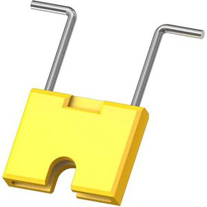 S 800 din-rail clip (1 stuk = zakje van 10 stuks)