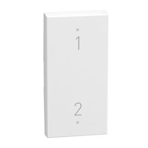 Light Now toets pictogram 1-2 MyHOME 1 module wit