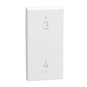 Light Now toets pictogram 3-4 MyHOME 1 module wit