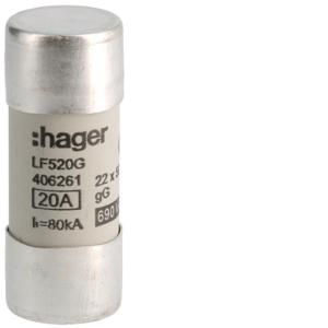 Zekering CHT22-20A Ø22x58mm VVE=10