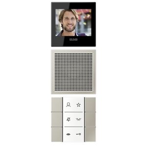Video binnenstation 2,7Inch LS edelstaal