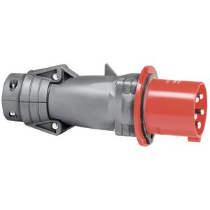Stekker recht 400V 63A 5-polig IP44 kunststof Hypra