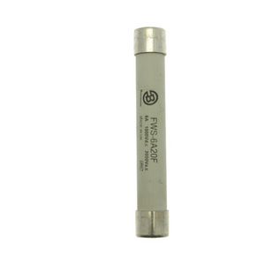 Zekering h. snelheid 6A AC 2100V DC 1000V 50kA 20x127 VVE=10