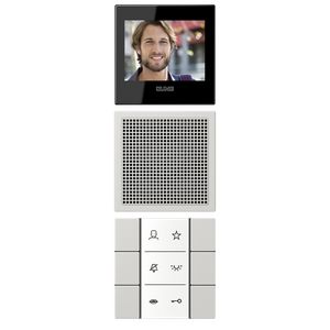 Video binnenstation 2,7Inch LSlichtgrijs