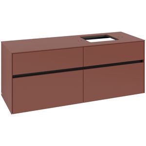 Wastafelonderkast Collaro 1400x548x500mm Wine Red C13300AH