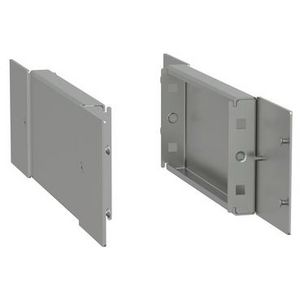 side plinth H100 D400 stainless steel 316L Spacial