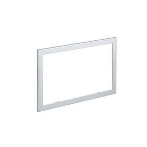 Afdekframe tbv Sigma 60 chroom geborsteld