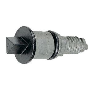 Binnenwerk slotbehuizing driehoekig man 8mm