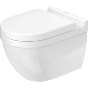 STARCK 3 #252709 wandcloset 540mm wit diepspoel rimless durafix 3ltr./4,5ltr. (excl. zitting)