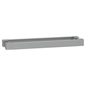 Sokkel voor frontpaneel 1200x100mm RVS 316L Spacial