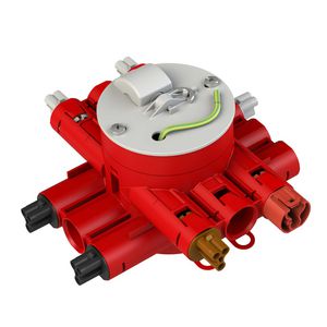 Stekerbare centraaldoos CW75-EV2-brandwerend