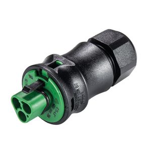 Kabelsteker RST20I3 male groen 6-10mm veerklem VVE=100