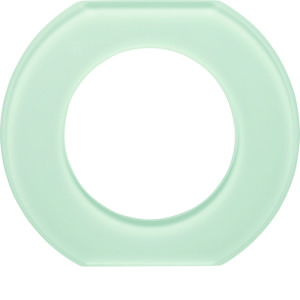 Afdekraam 1-v middenstuk Serie Glas polarwit