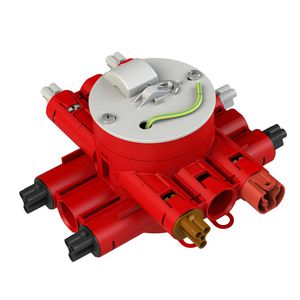 Stekerbare centraaldoos CW75-EV3-brandwerend