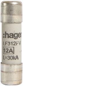 Zekering PV Ø10x38mm 1000V DC 12A VVE=10
