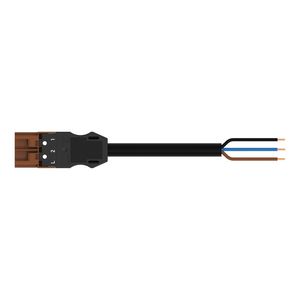 Geconf.aansluitkabel Eca Steker/open einde 771-9973/206-104